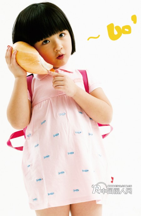 供应2011夏季女童POLO领连身裙