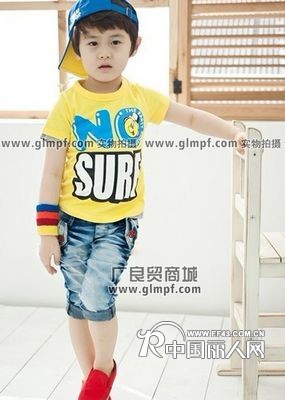夏季童装短袖T恤批发广东哪里有童装批发广州哪里批发童装好