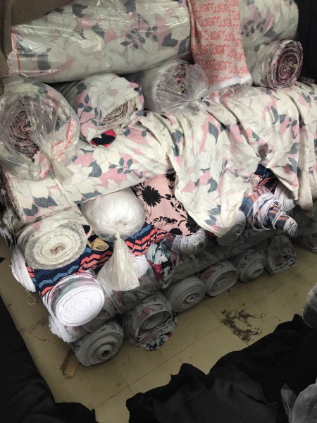 深圳长期大量回收库存布料 收购服装辅料